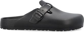 Birkenstock platschoenen zwart