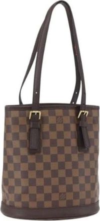 Louis Vuitton Pre-owned Bucket Bags, female, Brown, Size: ONE SIZE Pre-owned Vintage Bucket Bag