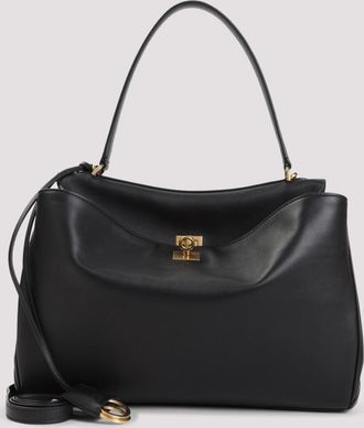 Balenciaga Black Rodeo Satchel