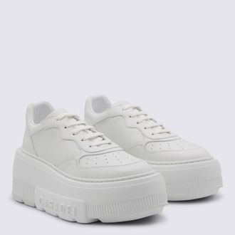 Casadei Chunky Platform Sole Sneakers - White
