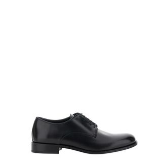Giorgio Armani Heren, Schoenen, Zwart, Maat: 41 EU Leer