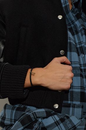 Off-white Bracelet With Charm, Womens, Black