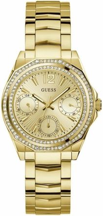 Guess Ritzy Multifunctioneel Horloge - Dames - Horloges - Geel - ONE Size - Accessoires