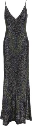 Missoni Dark Grey V Neck Maxi Dress