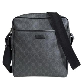 Gucci Pre-owned 162907 Schoudertas - Heren - Vintage Schoudertas - Grijs - ONE Size - Vintage
