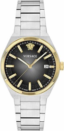 Versace V-Leo Bracelet Watch, 39mm in Steel at Nordstrom