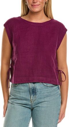 Velvet Velvet By Graham & Spencer Tavia Sleeveless Woven Linen Top