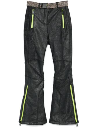 Khrisjoy Skibroek met glitters detail - Zwart