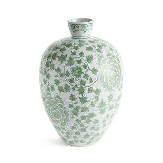 Napa Home & Garden Imperial Green Porcelain Ivy Bottle Vase at Nordstrom