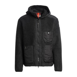 Parajumpers Sundre Hooded Fleece - Sport - Hombre - Negro - 2XL