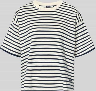 Joop Boxy Fit Sweatshirt mit Rundhalsausschnitt Modell Tricia in Marine, Gr&ouml;&szlig;e 34