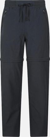 Mountain Warehouse Womens Mountain Warehouse Womens/Ladies Explorer Zip-Off Trousers - Black - Size: 18/32in