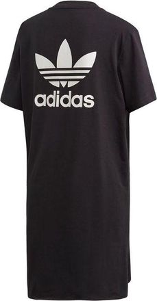 adidas (WMNS) adidas Trefoil Dress Asia Sizing Black White FM3276