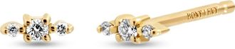 Bony Levy BL Icon Diamond Stud Earrings in 18Ky at Nordstrom Rack