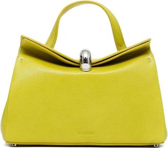 Jacquemus Kleine The Valérie shopper - Geel