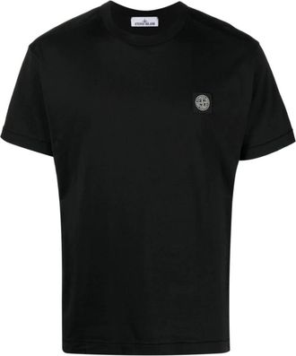 Stone Island Hombre, Camisetas, Negro, Talla: XL
