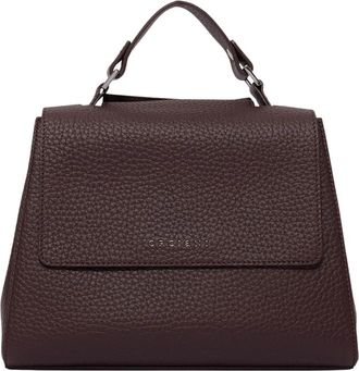 Orciani Sveva Soft Small Handbag - Dames - Handtassen - Bruin - ONE Size - Leer - Tassen