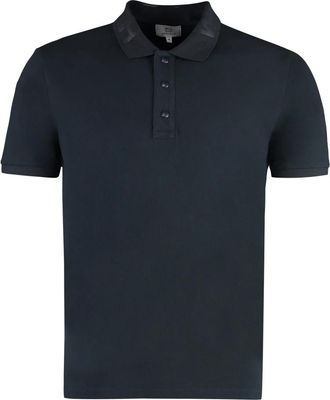 Woolrich Polo Shirt van katoenpiqu&eacute; - Heren - Polos - Blauw - S - Katoen - Tops
