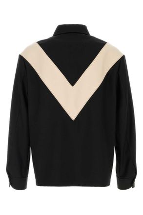 Valentino Garavani 8v3ciq11awa 0no Nero Giubbini Jacket