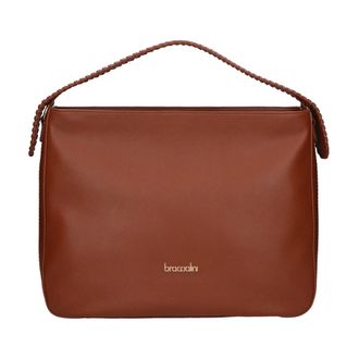 Braccialini Schoudertassen - Dames - Tassen - Bruin - Maat: ONE Size Leer