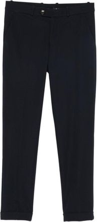 Roberto Ricci Design Tailored Black Trousers With Straight Leg