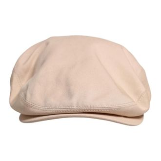 Dolce & Gabbana Katoenen Newsboy Pet - Heren - Petten - Beige - ONE Size - Katoen - Accessoires