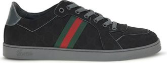 Gucci Black Round-toe Sneakers