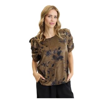 In Front Bluse - - Blouses & Shirts - Donna - Beige - S
