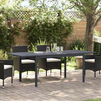 vidaXL Vidaxl - Tavolo allungabile 2 pcs Antracite 210 x 90 x 73 cm Acciaio