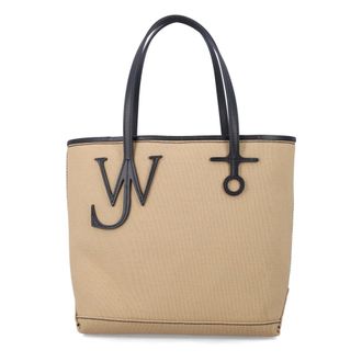 J.W.Anderson Tassen, unisex, Beige, ONE Size, Katoen, Small Anchor Tote