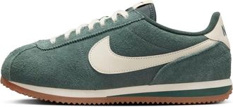 Nike Nike Womens Cortez Leather Sneakers, Vintage Green/Gum Medium Brown/Muslin, 7 UK