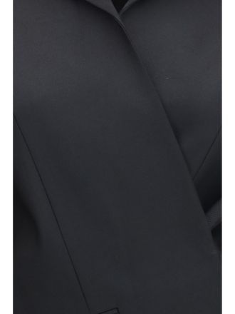 Khaite Womens Jacket Palto Black Wool (ovis Aries)