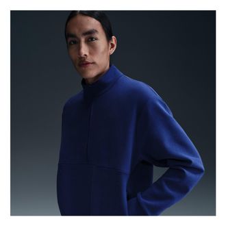 Nike 24.7 Impossiblysoft Dri-FIT 1/2-Zip Top Asia Sizing Deep Royal Blue HQ6954-455