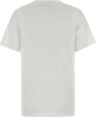 Marni Womens White Cotton T-Shirt Lily Exterior