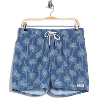 Rvca Exotica Swim Trunks in Dark Denim at Nordstrom Rack, Size Xx-Large