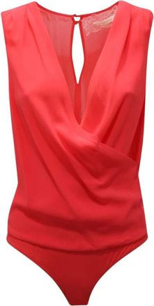Patrizia Pepe 2C1405/A084 Body - Dames - Tops - Roze - Maat: M Zijde