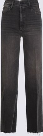 Mother Black Cotton Jeans
