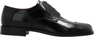 Maison Margiela Tabi Veterschoenen - Heren - Nette schoenen - Zwart - 43 EU - Leer - Schoenen