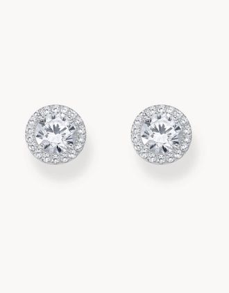Thomas Sabo Orecchini a bottone in argento sterling