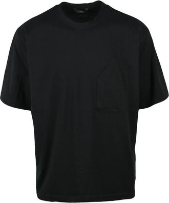 Hev&ograve; T-Shirt - Heren - T-shirts - Zwart - XS - Katoen - Tops