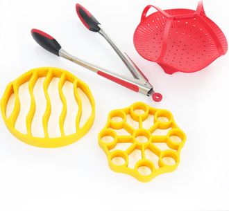 Crock-pot 4 Piece Pressure Cooker Accessories Starter Kit in Red at Nordstrom