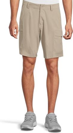 Under Armour Fish Hunter 2.0 Cargo Shorts Mens Clothing Timberwolf Taupe/Taupe Dusk : 28
