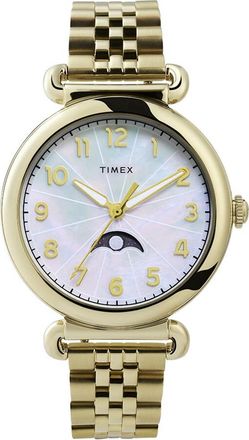 Timex Model 23 Womens Gold Watch TW2T89500 Stainless Steel - One Size