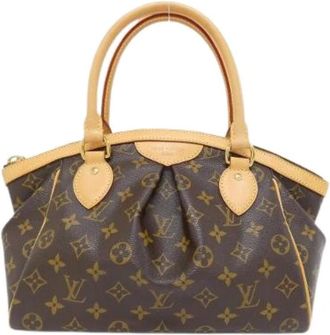 Louis Vuitton Pre-owned Handbags, female, Brown, Size: ONE SIZE Pre-owned Canvas Handbag