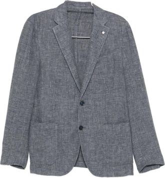Lubiam Brando Blue Single Breasted Jacket