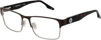 Converse Bruine Metalen Rechthoekige Optische Monturen - Heren - Brillen - Bruin - ONE Size - Accessoires