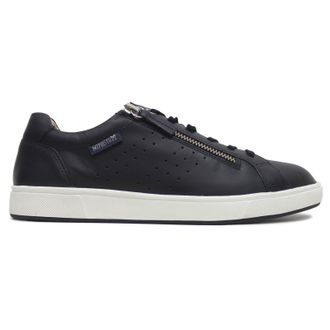 Mephisto Mephisto Nikita Leather Womens Trainers - UK 5 - US 7.5 Women - EU 38 - Navy - Size:UK 5