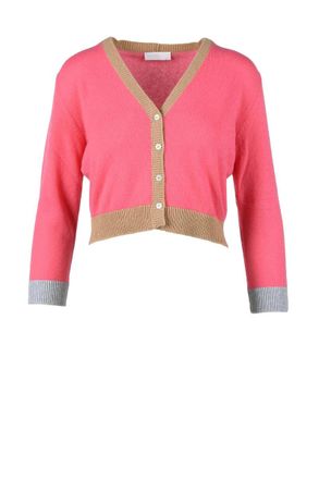 Rocco Ragni Cashmere Cardigan - Pink