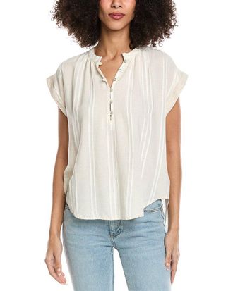 Bella Dahl Linen-Blend Pullover