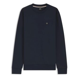 HUGO BOSS Hoodies & sweatvesten, Heren, Blauw, XL, Katoen, C-Sharpe 01 Sweatshirt